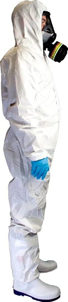 Chemsplash Eka 55 Disposable Chemical Coverall – Type 5/6 Protection, XL