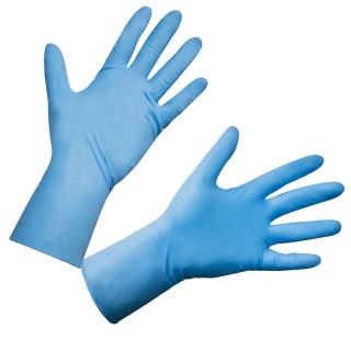 Chemsplash Long n Strong Nitrile Disposable Gloves – Extended Cuff, Powder-Free, XL